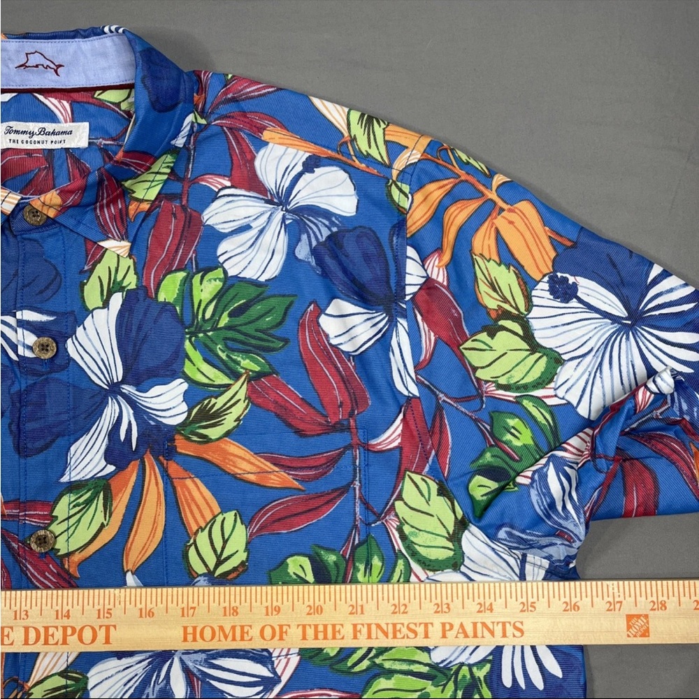 Tommy Bahama IslandZone Coconut Point Luau Camp Hawaiian Floral Shirt‎ XL - Picture 15 of 16
